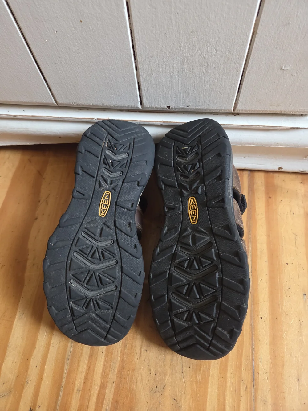 Keen Brown and Black Kids Sandals